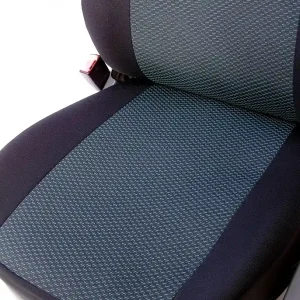 Autopotahy Citroen Jumpy II (2007 - 2016) 2 místná verze - Exclusive Quality - černo / zelené Dokud Zásoby Vydrží