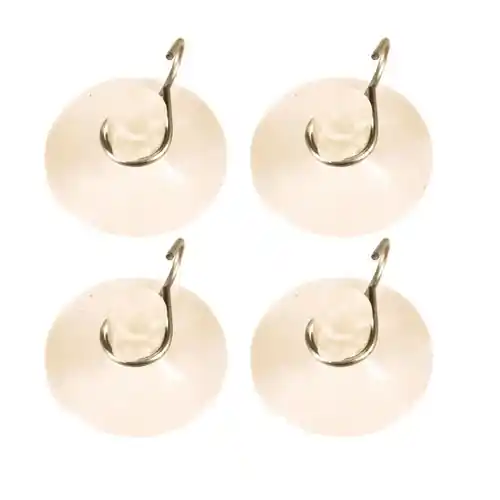 Poslední Šance Přísavky do auta s háčkem LAMPA, 4 ks