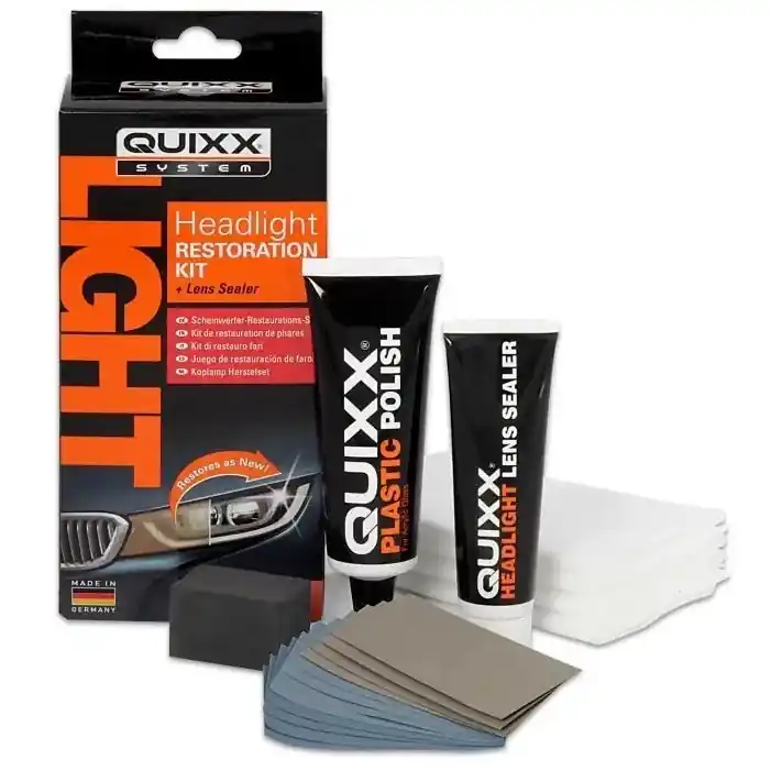 Sezónní Sleva Sada na renovaci světlometů QUIXX HEADLIGHT RESTORATION KIT