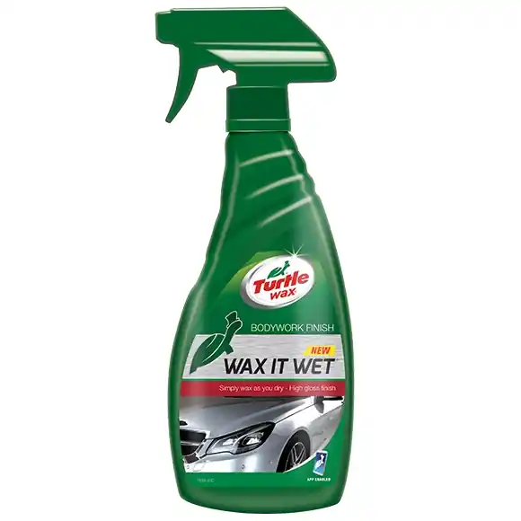 Rychlovosk na mokrý lak TURTLE WAX WAX IT WET s vysokým leskem, 500 ml Vrácení Zdarma