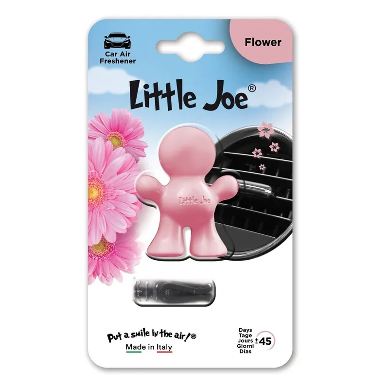 Ověřený Vůně do auta panáček Little Joe s vůní Flower, na mřížku ventilace
