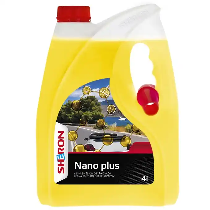 Poslední Šance Letní kapalina do ostřikovačů Sheron NANO PLUS, 4 litry