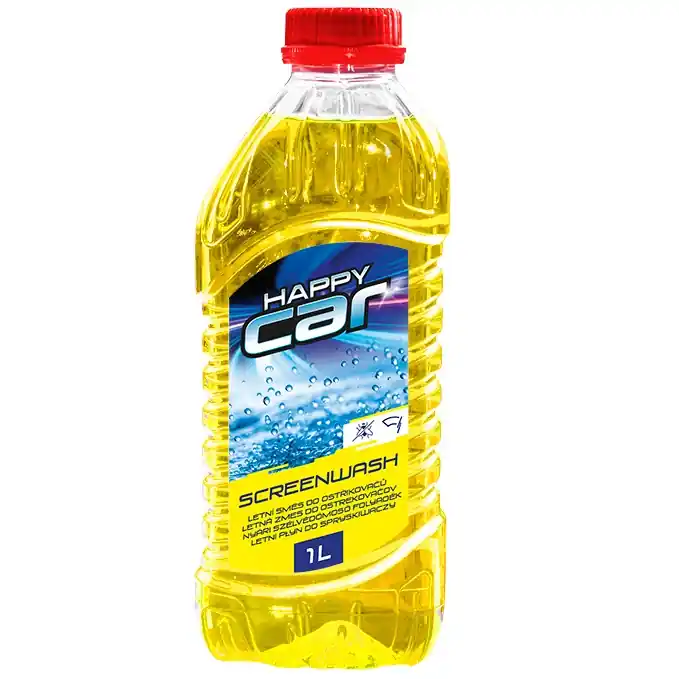 Letní kapalina do ostřikovačů Happy Car - 1 litr Nejlepší Volba