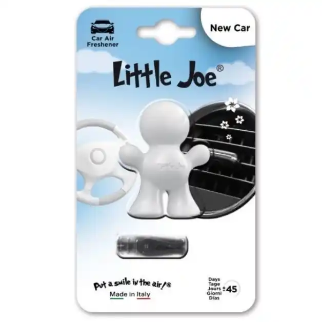 Vůně do auta panáček Little Joe s vůní New Car, na mřížku ventilace Akční Cena