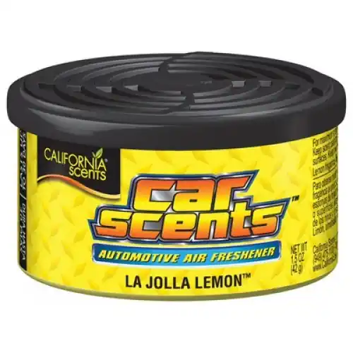 Vůně do auta, plechovka CALIFORNIA CAR SCENTS, citrón La Jolla Lemon Novinka