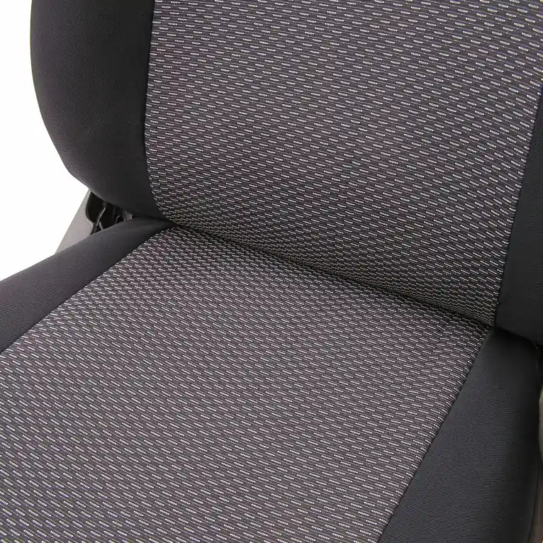 Autopotahy Škoda Fabia III (2014 - 2022) - Exclusive Quality - černo / bílé Omezená Nabídka