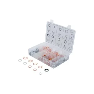 BGS Technic BGS 85225 Souprava těsnicích kroužků měď, hliník, nylon (250 dílů) Přímo Od Výrobce