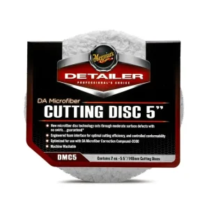 Meguiar‘s DA Microfiber Cutting Disc 5" - lešticí mikrovláknový kotouč, 5palcový (2 kusy) Nejlepší Cena