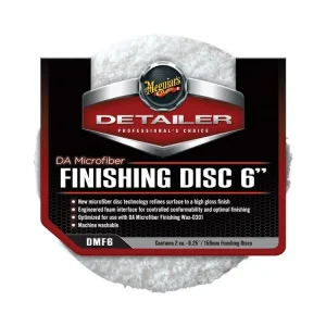 Meguiar‘s DA Microfiber Finishing Disc 6" - finišovací mikrovláknový kotouč, 6palcový (2 kusy) Poslední Šance