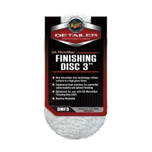 Oblíbený Meguiar‘s DA Microfiber Finishing Disc 3" - finišovací mikrovláknový kotouč, 3palcový (2 kusy)