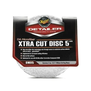 Meguiar‘s DA Microfiber Xtra Cut Disc 5" - extra abrazivní mikrovláknový lešticí kotouč, 5palcový (2 kusy) Oblíbený
