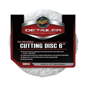 Meguiar‘s DA Microfiber Cutting Disc 6" - lešticí mikrovláknový kotouč, 6palcový (2 kusy) Dokud Zásoby Vydrží