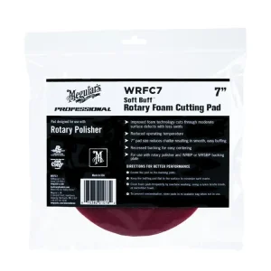Značkový Meguiar‘s Soft Buff Rotary Foam Cutting Disc 7" / 175 mm - korekční kotouč pro rotační leštičku (tvrdý), 7palcový