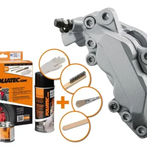 FOLIATEC dvousložková barva na brzdy stříbrná (Stratos silver metallic) Ověřený