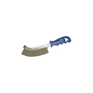 BGS Technic BGS 3173 Ruční kartáč HBG, zahnutý 260 mm, mosazný drát, plastová rukojeť Sleva