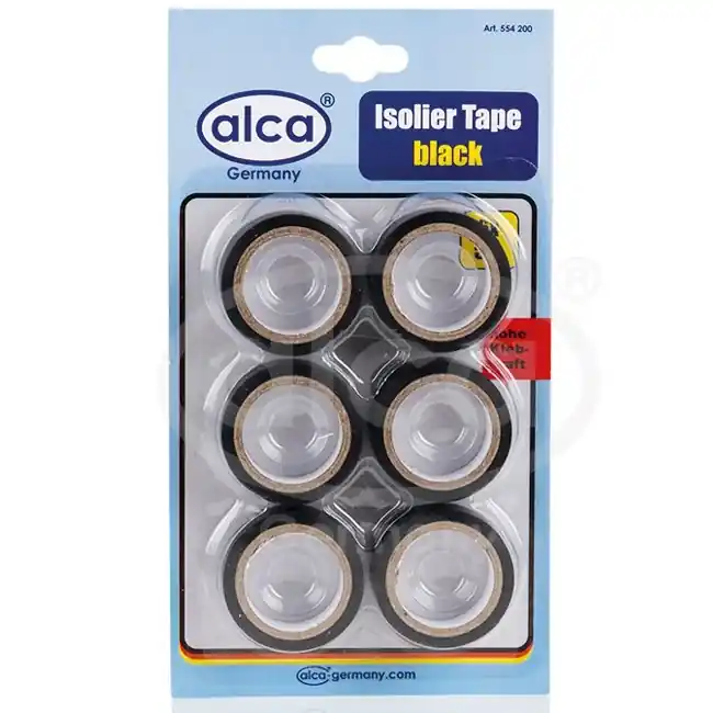 Must-Have Izolační černá páska 6 ks ALCA