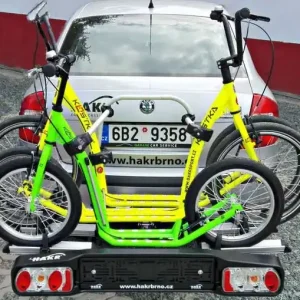 Nosič koloběžek na tažné zařízení Hakr TRIP 3 MIDDLE ROLLER (pro 3 koloběžky) Nejprodávanější