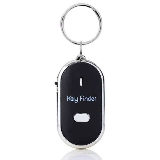 Pískající přívěšek na klíče - klíčenka s funkcí lokalizace klíčů s funkcí ON / OFF a LED světlem Koupit Online