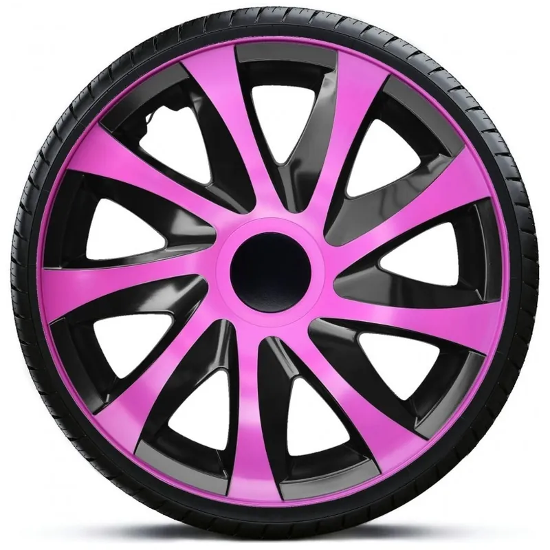 Poklice na kola - kryty kol Draco Pink 13" - sada 4 ks - NRM Jen Po Omezenou Doba