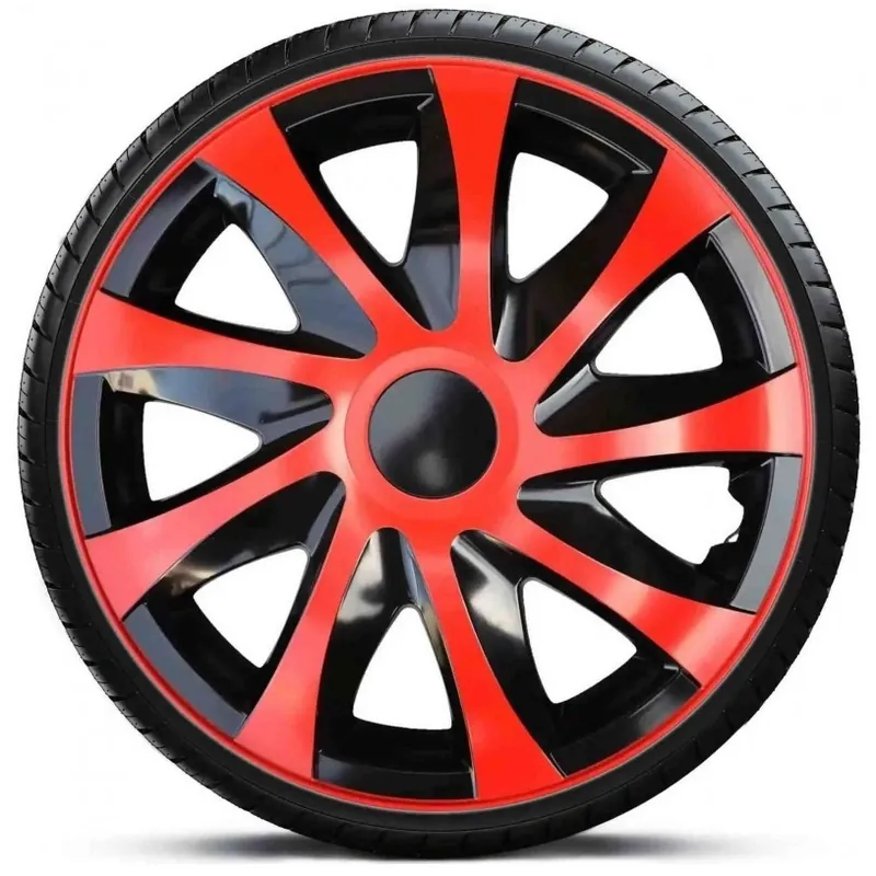 Objednat Nyní Poklice na kola - kryty kol Draco Red 13" - sada 4 ks - NRM