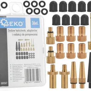 Sada adaptérů na huštění pneumatik, 36 ks Bezpečná Platba