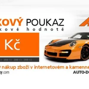 Dárkový poukaz na odběr zboží v hodnotě 200 Kč Nejlepší Cena