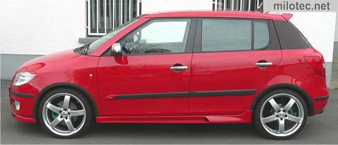 Kup Teď Polep zadních sloupků Škoda Fabia II (2006 - 2014)