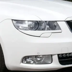 Časově Omezené Mračítka předních světel Škoda Superb II (2008 - 2013) - černé - Milotec