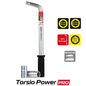 Ověřený Teleskopický klíč na kola 17, 19, 21 a 23 mm HEYNER TorsioPower PRO