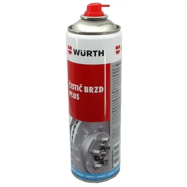 Nízká Cena Čistič brzd ve spreji WURTH PLUS 500 ml