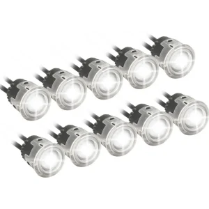 Denní svícení Einparts DRL 402 MINI, 10 LED čoček 23 mm Vysoce Kvalitní