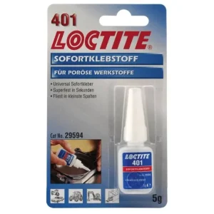 Časově Omezené Vteřinové lepidlo, univerzální, 5 g - Loctite 401