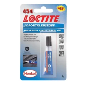 Ověřený Vteřinové lepidlo, univerzální gelové, 3 g - Loctite 454