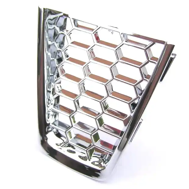Plaketka do kulatého volantu Škoda Kodiaq I (2016 - 2020) - RS style Honeycomb CHROME Aktuální