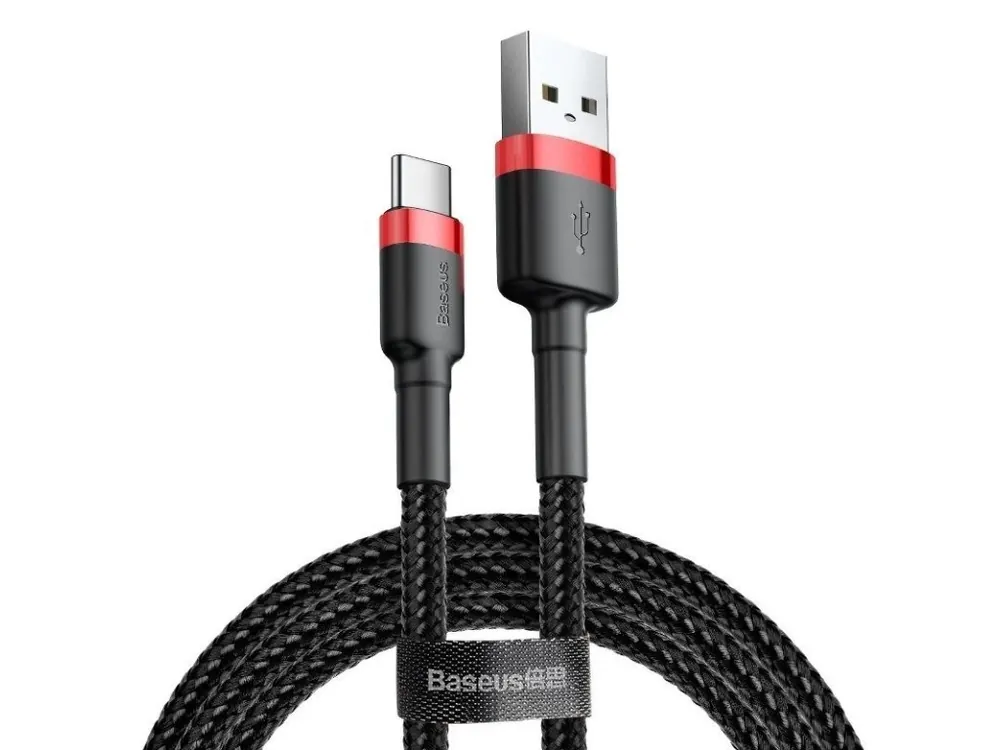 Aktuální Kabel USB do USB-C BASEUS Cafule 2A 300 cm