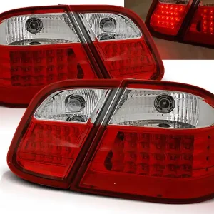 MERCEDES W208 CLK 97-02 COUPE, CABRIO - zadní LED světla červeno bílá Nejlepší Volba