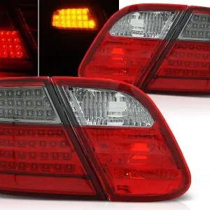 MERCEDES W208 CLK 97-02 COUPE, CABRIO - zadní LED světla červeno kouřová Objednat Nyní