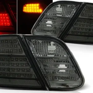 MERCEDES W208 CLK 97-02 COUPE, CABRIO - zadní LED světla kouřová Finální Výprodej