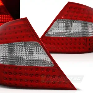 MERCEDES CLK W209 03-10 COUPE, CABRIO - zadní LED světla červeno bílá Nakupujte Hned