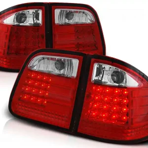 MERCEDES W210 E-KLASA 95-02 COMBI - zadní LED světla červeno bílá Objednat Nyní