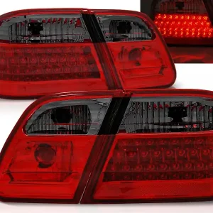 MERCEDES W210 E-KLASA 95-02 SEDAN - zadní LED světla červeno kouřová Nakupujte Hned