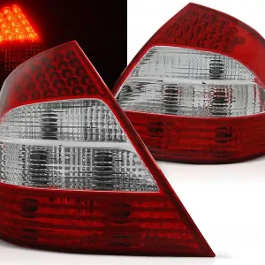 MERCEDES W211 E-KLASA 02-06 SEDAN - zadní LED světla červeno bílá Speciální Cena