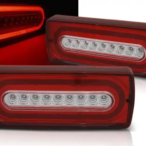 MERCEDES W461/W463 G-KLASA 90-12 - zadní LED světla červeno bílá Omezená Nabídka