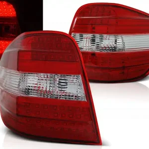 MERCEDES M-KLASA W164 05-08 - zadní LED světla červeno bílá Poslední Šance