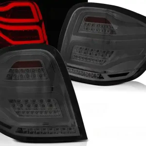 Značkový MERCEDES M-KLASA W164 09-11 - zadní LED světla kouřová LED BAR