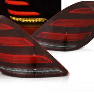 Nejlepší Volba MERCEDES S-KLASA W222 13-17 - zadní LED světla červeno bílá LED BAR s dynamickým blinkrem
