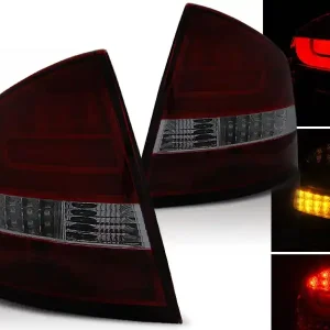 Bezpečná Platba ŠKODA OCTAVIA II SEDAN 04-12 - zadní LED světla červeno kouřová LED BAR