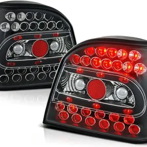 Časově Omezené VW GOLF 3 91-97 HTB. / CABRIO - zadní LED světla černá