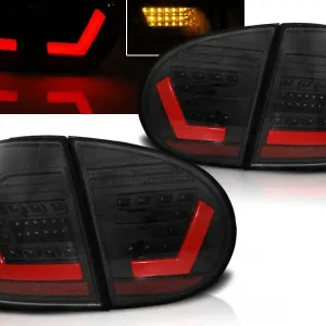 VW GOLF 5 03-09 HTB. - zadní LED světla černé LED BAR Nejprodávanější