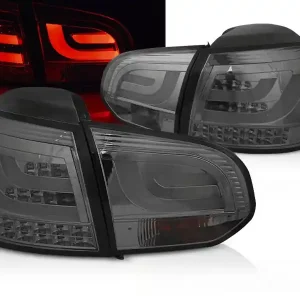 VW GOLF 6 08-12 - zadní LED světla kouřové LED BAR Vrácení Zdarma